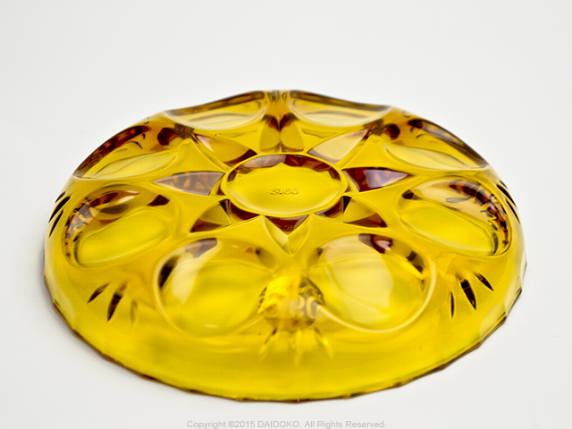 アデリア60ルックシリーズ小皿アンバー