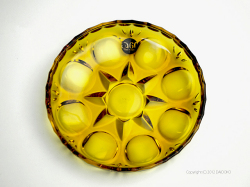 アデリアルック小皿アンバー