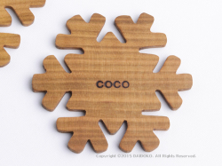 工房COCO 木製コースター