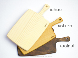 木製カッティングボード(木工作家：冨田聡子のハンドメイド作品）