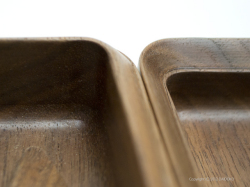 45°カクド　バターケース　高橋工芸　ウォルナット