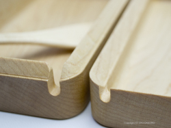 45°カクド　バターケース　高橋工芸　メープル