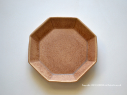 taro-cobo(タロウ工房)  竹之内太郎の器（陶器）八角リム皿シリーズ