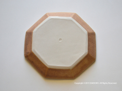taro-cobo(タロウ工房)  竹之内太郎の器（陶器）八角リム皿シリーズ