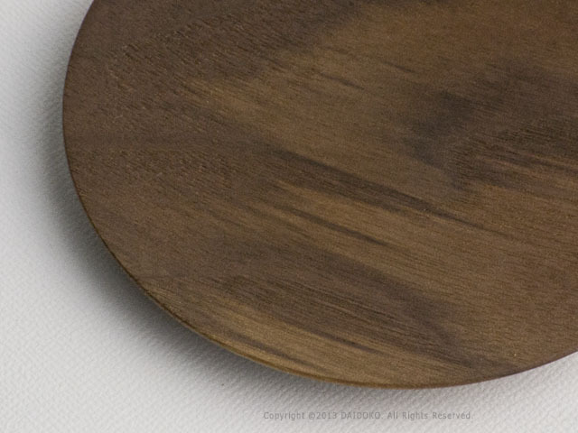 木製 小皿φ9.5cm（桜・ウォルナット・パープルハート） 井筒佳幸 