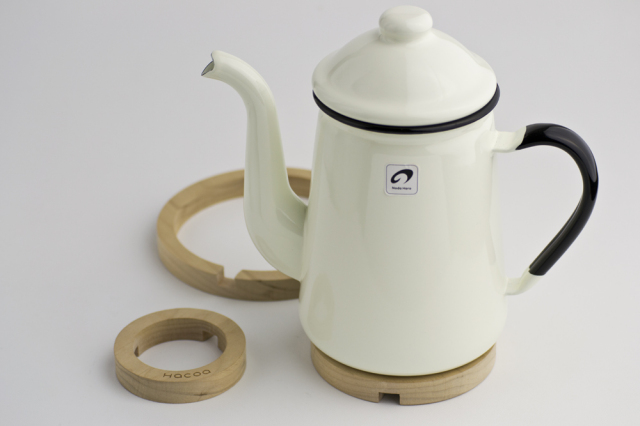 野田琺瑯 キリンコーヒーポット 白1.0L（11cm）