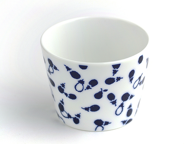 型紙印判 小紋 小猪口5客 型紙印判 小紋 小猪口5客 美術品・アンティーク・コレクション